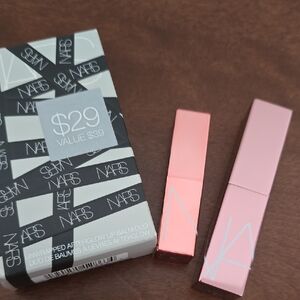 NARS Afterglow Lip Balm Duo - Pink and Peach